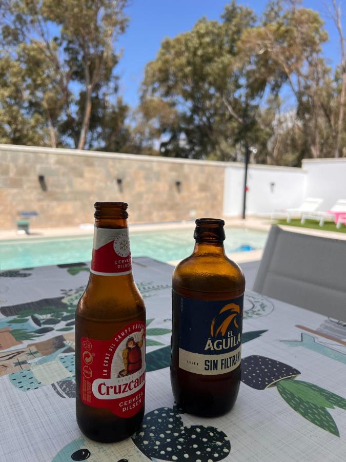 Bambu Sup - Casa Rural En Vejer Con Piscina Privada 贝赫尔-德拉弗龙特拉 外观 照片