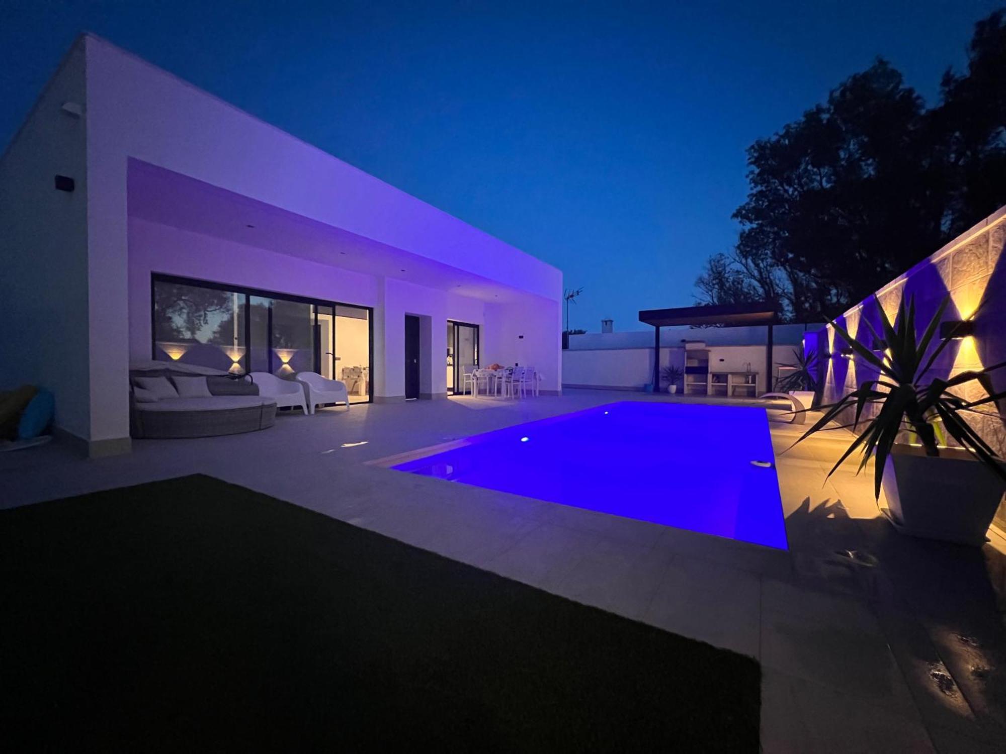 Bambu Sup - Casa Rural En Vejer Con Piscina Privada 贝赫尔-德拉弗龙特拉 外观 照片